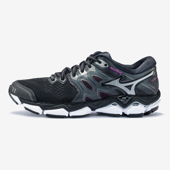 美津濃（MIZUNO）跑步鞋炫酷黑/亞光灰 39