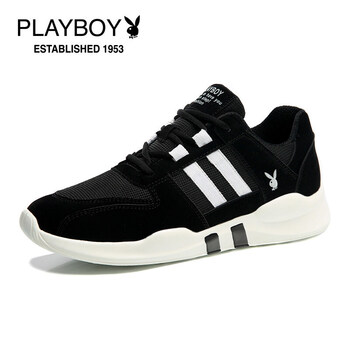 花花公子（PLAYBOY）男士黑色(網(wǎng)面) 40