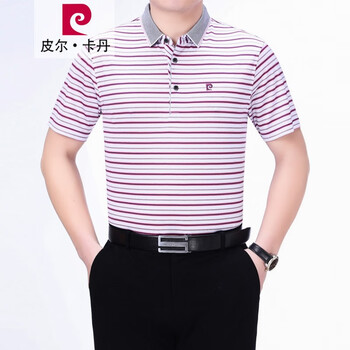 皮爾卡丹（pierrecardin） 短袖 男士T恤 款二紅色 