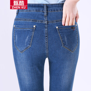 高腰牛仔褲，穿出你的長腿小心機(jī)
