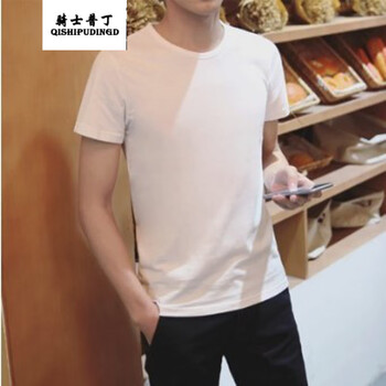 威覺（WEIJUE） 短袖 男士T恤 圓領(lǐng)白色 