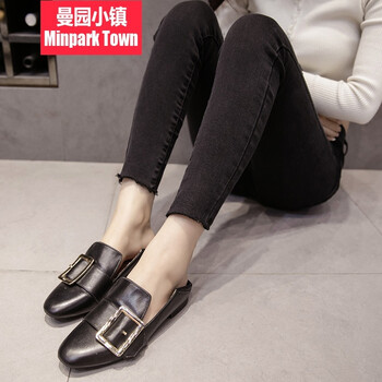 曼園小鎮(zhèn)（Minpark Tonn） 高腰 鉛筆褲/小腳褲 女 九分褲 牛仔褲