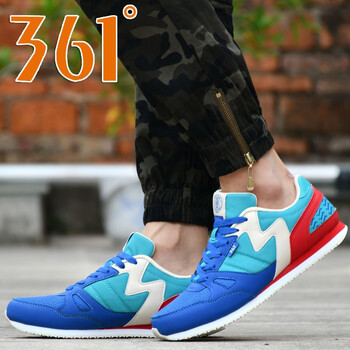 361度跑步鞋經(jīng)典藍/F1紅  44，39，40，41，42，43