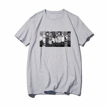 低調的依戀 短袖 男士T恤 灰色C款 