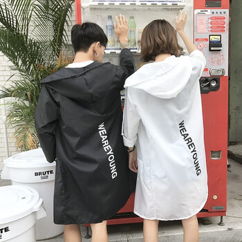 寬松修身長袖外套，打造街頭潮男