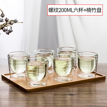 雙層防燙玻璃水杯，讓生活更安全
