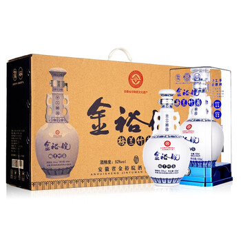 金裕皖（JINYUWAN）52%vol375mL-500mL 濃香型，濃香