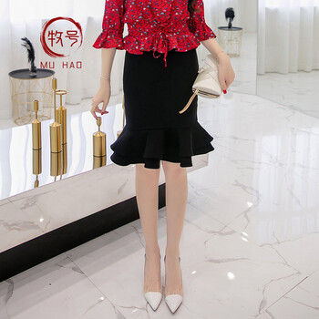 復古魚(yú)尾短裙，讓你的少女心