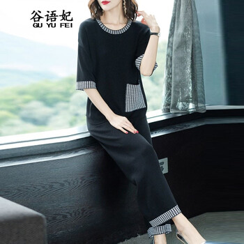 谷語妃（GUYUFEI） 立體裝飾 短袖 T恤 女 圓領(lǐng)