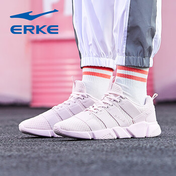 鴻星爾克（ERKE）跑步鞋新嫩粉4146(女款) 35，36，37，38，39，40