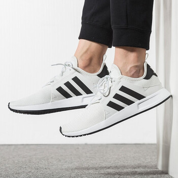 阿迪達(dá)斯（Adidas）跑步鞋CQ2406白色黑標(biāo)熱賣 