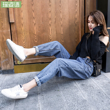 寬松修身闊腿褲，微胖妹子的福音