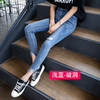 微胖界的秘密，修身牛仔褲顯腿長