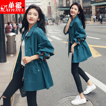 單蜜（Danmi） 連帽 長袖 女 短外套 口袋，拉鏈，帶帽