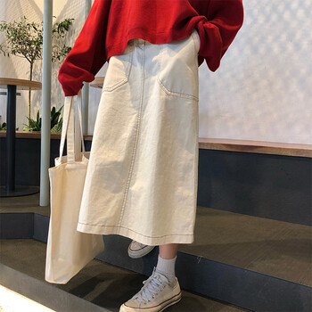 性感半身裙，微胖妹子都愛(ài)穿搭