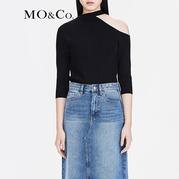 MO&Co.針織衫五分袖