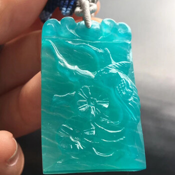 天然天河石吊墜