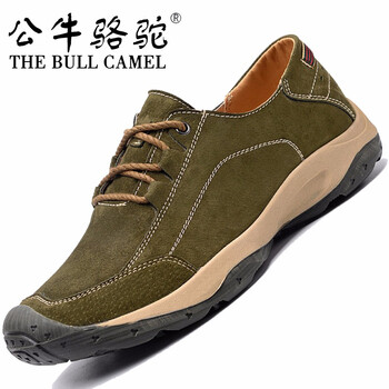 公牛駱駝（THE BULL CAMEL）男士QC9328軍綠四季款 41
