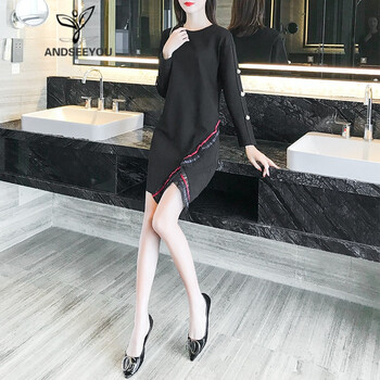 寬松長(cháng)袖裙，微胖妹子的穿衣神器