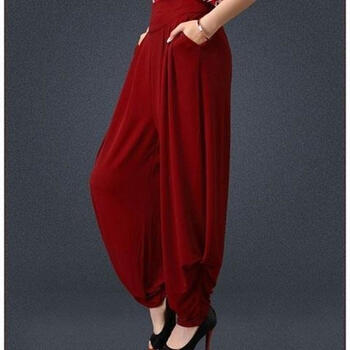 修身休閑褲，穿出時(shí)尚女神范