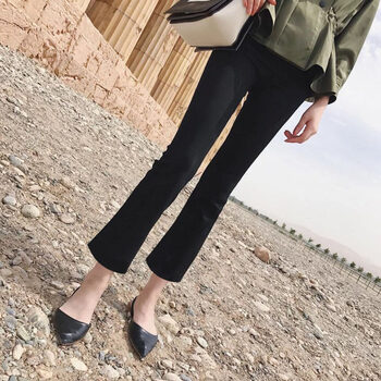 寬松闊腿褲，打造性感小仙女