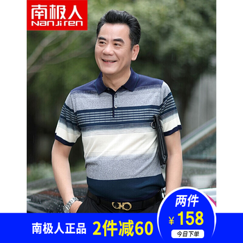 南極人（Nanjiren） 短袖 男士T恤 802藏青 