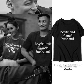 鄧尼斯 短袖 男士T恤 husband黑色圓領(lǐng)T恤 
