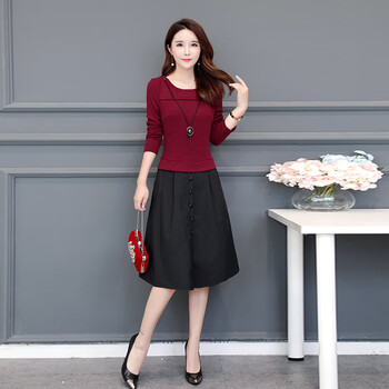 百搭迷你長(cháng)袖連衣裙，優(yōu)雅又減齡