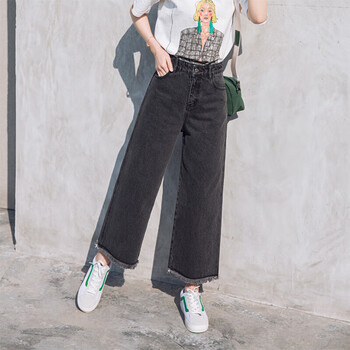 修身小腳牛仔，微胖妹子的好幫手