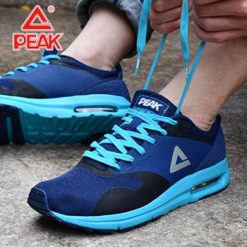 匹克（PEAK）跑步鞋深海蘭/歌鴝藍(lán) DE540981 