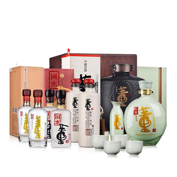 董酒54500ML，750ml及以上 董香，董香型