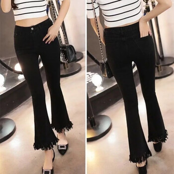 高腰破洞哈倫褲，微胖妹子的福音