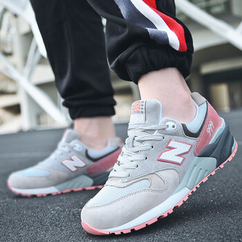 MR跑步鞋NB999-7 櫻花粉 44