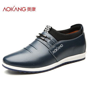 奧康（Aokang）男士藍色185338020 37