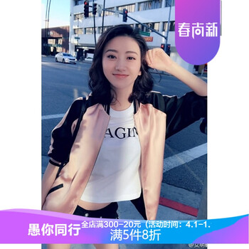 寬松牛仔風(fēng)衣，微胖妹子的福音