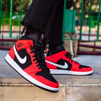 耐克（NIKE）籃球鞋黑+紅554724-061 