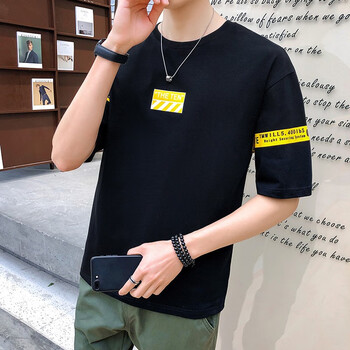 克姆奇 短袖 男士T恤 MYY3003黑色 