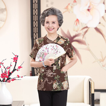 時尚印花上衣，打造優(yōu)雅小臉
