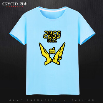 LOVELY WEENIE 短袖 男士T恤 淺藍(lán) S，XL，L，XXL，XXXL，M