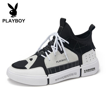 花花公子（PLAYBOY）男士黑/灰  41