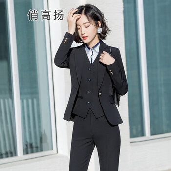 俏高揚小西裝長(cháng)袖