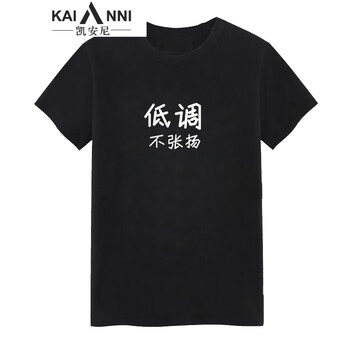 凱安尼（KAIANNI） 短袖 男士T恤 低調(diào) 
