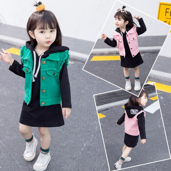 女裝牛仔馬甲潮品
