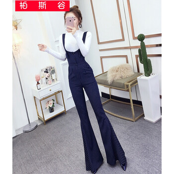 時(shí)尚條紋女褲，穿出你的優(yōu)雅范