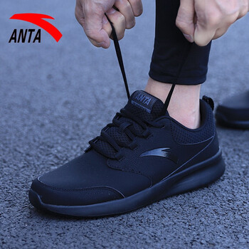 安踏（ANTA）跑步鞋黑/深灰-5521 42