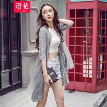 寬松短款袖外套，微胖妹子的福音