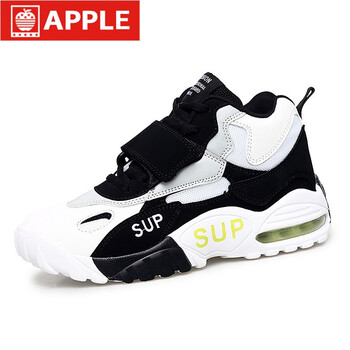 蘋果（APPLE）籃球鞋黑白色中幫 40