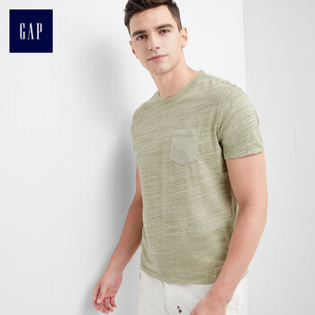 GAP 短袖 男士T恤 校園綠 