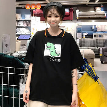 可愛襯衫女短袖
