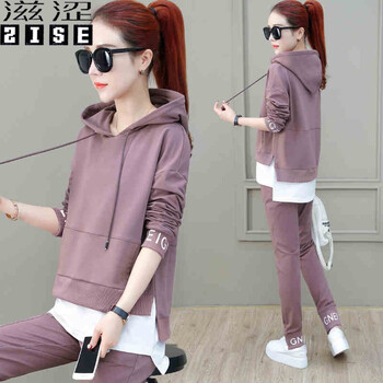 滋澀（ZISE） 格子，字母 不對稱(chēng)，拼接 連衣裙